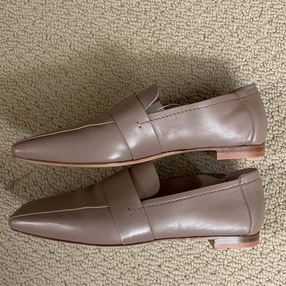 New - Mansur Gavriel Square Toe Loafers in Biscotto - size 36 - Picture 5 of 6